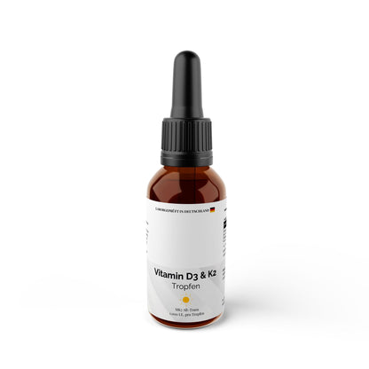 Vitamin D3 + K2 - 1.700 Tropfen (1.000 I.E.) - 50ml